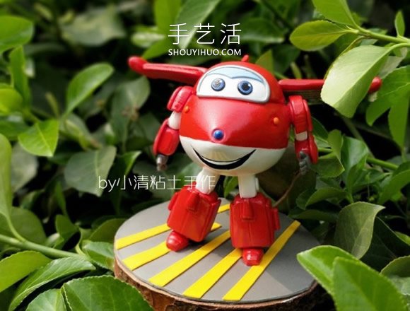 超輕粘土手工制作超級飛俠樂迪的做法圖解 -  itrip.net.cn
