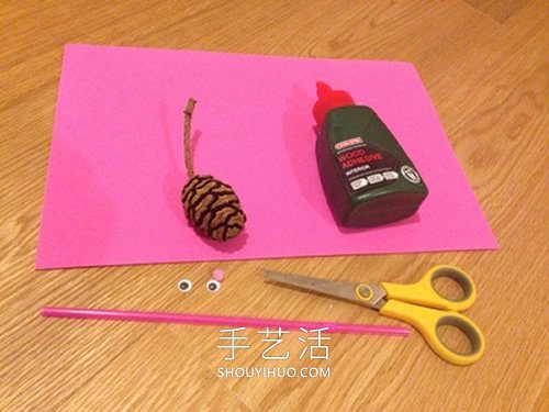 幼兒園松果手工制作 變身可愛小老鼠！ -  itrip.net.cn