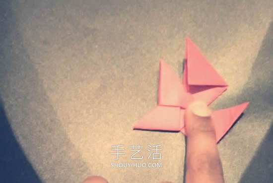 折紙忍者的暗器！四角忍者之星的折法教程 -  itrip.net.cn