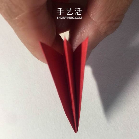 簡單折紙4個花瓣 粘合得到一朵四瓣花！ -  itrip.net.cn