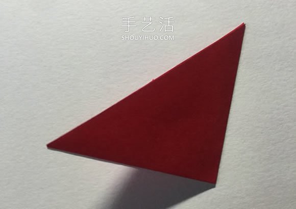 簡單折紙4個花瓣 粘合得到一朵四瓣花！ -  itrip.net.cn