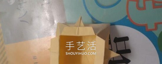 簡(jiǎn)單又漂亮！手工折紙花型垃圾盒的視頻教程 -  itrip.net.cn