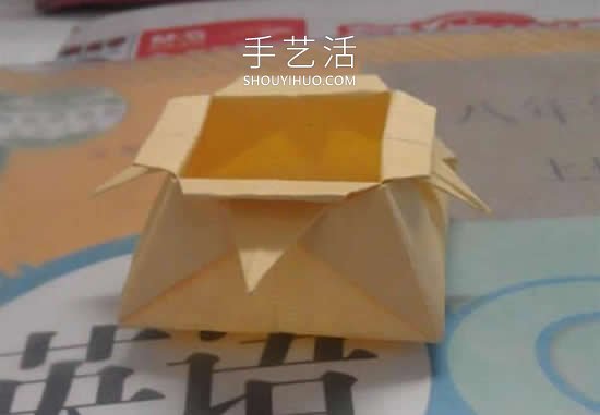 簡(jiǎn)單又漂亮！手工折紙花型垃圾盒的視頻教程 -  itrip.net.cn