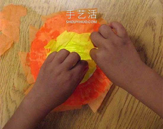 最簡(jiǎn)單手工制作紙盤太陽(yáng)的做法教程 -  itrip.net.cn