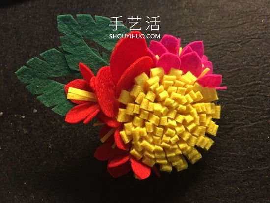 美麗奪目！不織布手工制作花朵頭花的方法 -  itrip.net.cn
