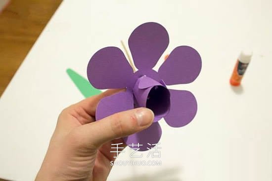 幼兒園教師節(jié)禮物！卡紙手工制作郁金香花 -  itrip.net.cn