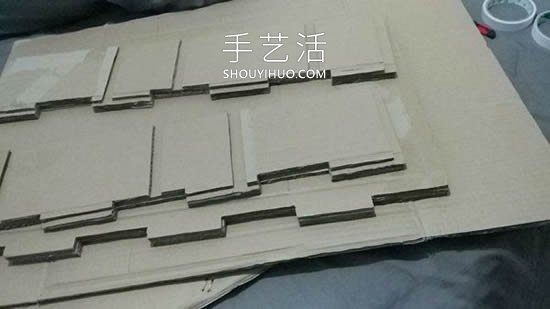 硬紙板手工制作廚房置物柜的做法教程 -  itrip.net.cn