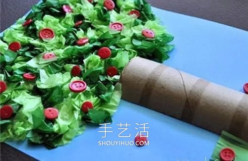 春天大樹(shù)手工制作教程 簡(jiǎn)單又可愛(ài)！ -  itrip.net.cn