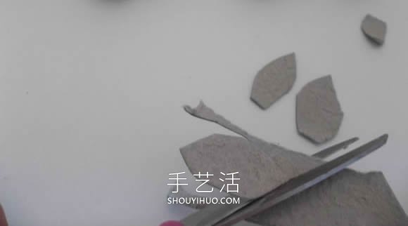 雞蛋保護(hù)托廢物利用 手工制作花朵的做法 -  itrip.net.cn