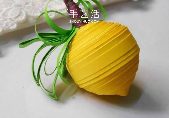 衍紙檸檬手工制作圖解教程 -  itrip.net.cn