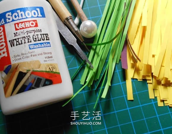 衍紙檸檬手工制作圖解教程 -  itrip.net.cn