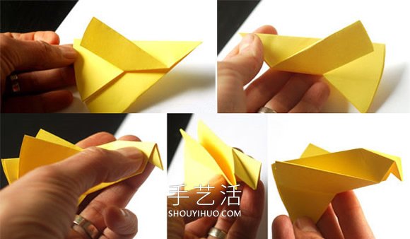 適合學(xué)齡前孩子！最簡(jiǎn)單折紙小鳥圖解教程 -  itrip.net.cn
