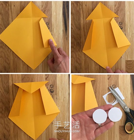 兒童手工制作萬圣節(jié)貓頭鷹卡片的做法圖解 -  itrip.net.cn