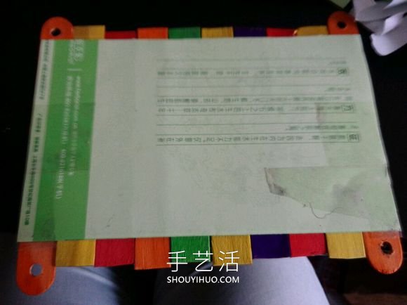 雪糕棍手工制作秋千吊椅的方法圖解教程 -  itrip.net.cn