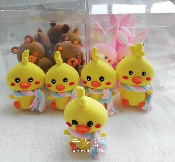 超輕粘土手工制作可愛(ài)小動(dòng)物的做法圖解 -  itrip.net.cn