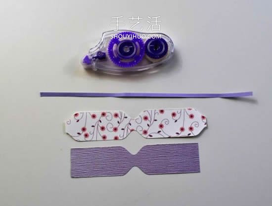 幼兒園手工制作卡紙蝴蝶結(jié)的做法教程 -  itrip.net.cn