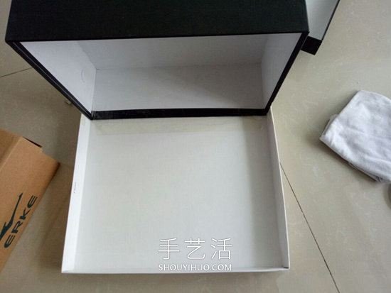 鞋盒廢物利用 自制簡(jiǎn)易鞋架的方法教程 -  itrip.net.cn
