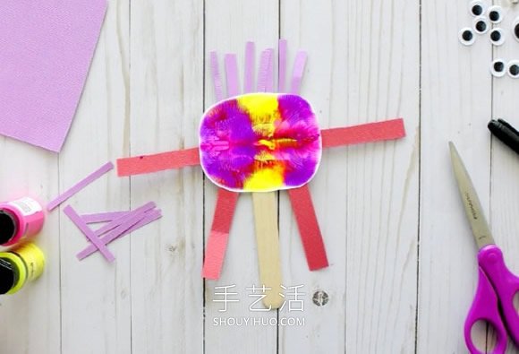 幼兒園簡單手工制作萬圣節(jié)可愛怪物的做法 -  itrip.net.cn