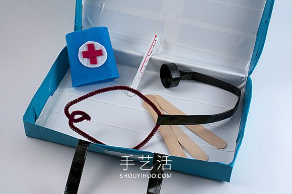 兒童自制醫(yī)生工具包的方法圖解教程 -  itrip.net.cn
