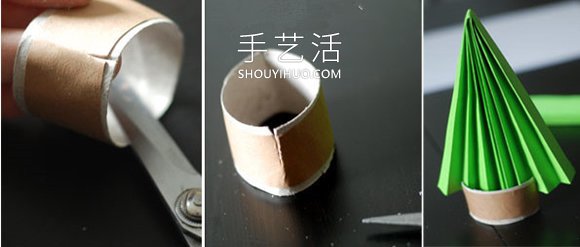 幼兒園手工制作迷你圣誕樹的做法教程 -  itrip.net.cn