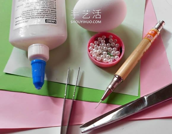 簡單自制紙玫瑰花球的方法圖解教程 -  itrip.net.cn