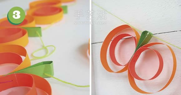 簡單卡紙手工制作萬圣節(jié)南瓜裝飾的教程 -  itrip.net.cn