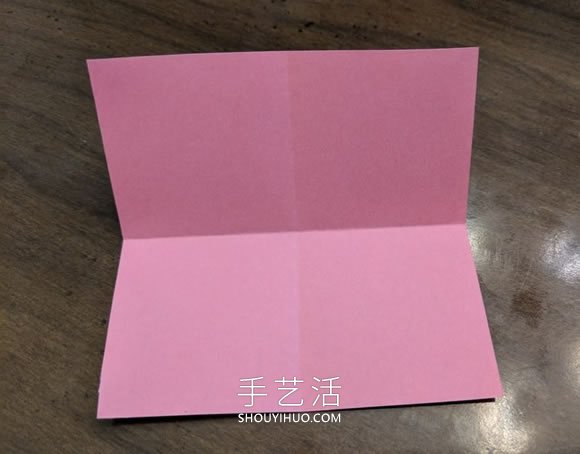 手工折紙扁平玫瑰花和葉子的折法圖解 -  itrip.net.cn