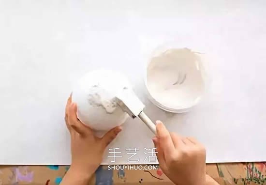 幼兒手工制作熟石膏冰激凌的做法教程 -  itrip.net.cn