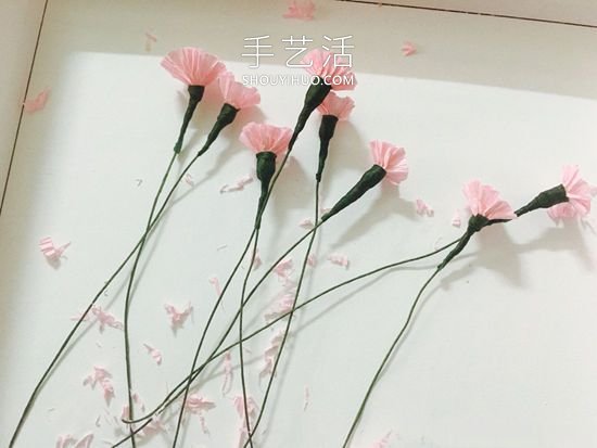 皺紋紙手工制作滿天星的做法教程 -  itrip.net.cn