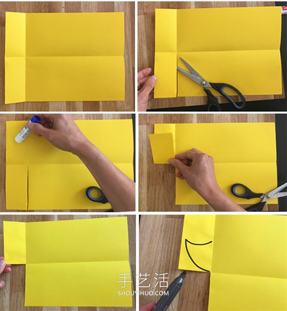 幼兒園手工制作立體彩紙刺猬的做法教程 -  itrip.net.cn