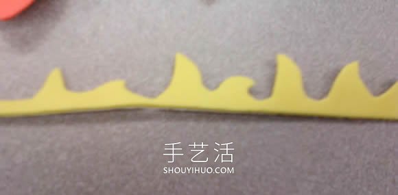 海綿紙手工制作馬戲團(tuán)火環(huán)冰箱貼的做法教程 -  itrip.net.cn