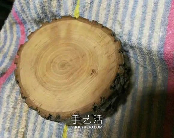 木樁手工制作創(chuàng)意花瓶的做法教程 -  itrip.net.cn