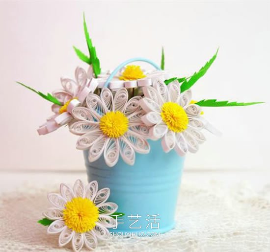 衍紙菊花手工制作 變成最美家居裝飾品！ -  itrip.net.cn