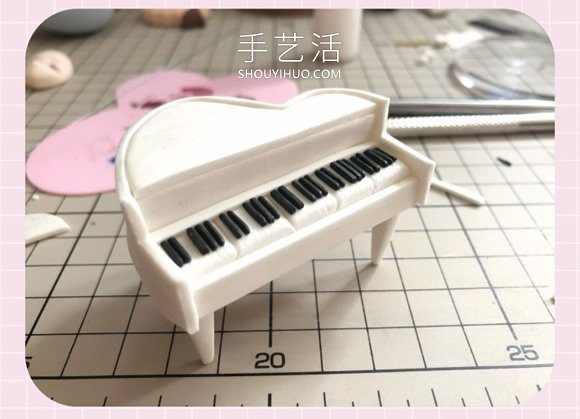 超輕粘土手工制作鋼琴的做法教程 -  itrip.net.cn