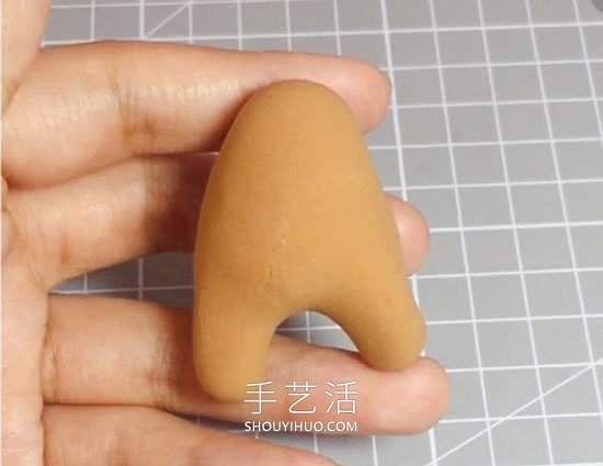 超輕粘土手工制作抖音網紅熊的做法教程 -  itrip.net.cn