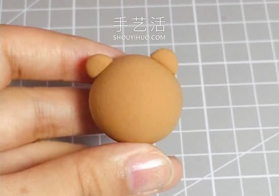 超輕粘土手工制作抖音網紅熊的做法教程 -  itrip.net.cn