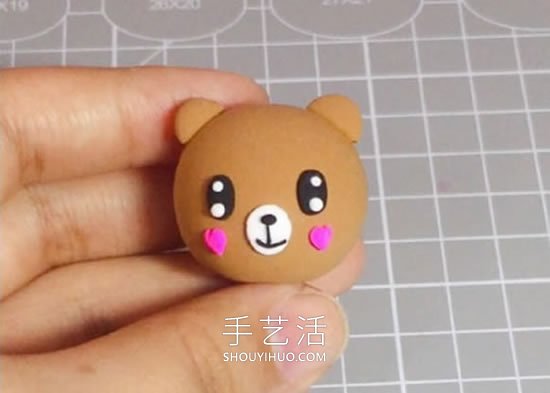 超輕粘土手工制作抖音網紅熊的做法教程 -  itrip.net.cn