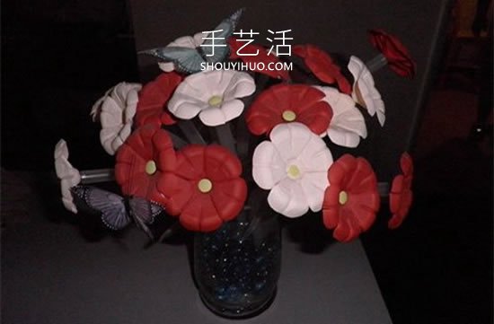 自制礦泉水瓶仿真花的方法圖解教程 -  itrip.net.cn