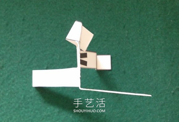卡紙手工制作空手道紙人的做法附圖紙下載 -  itrip.net.cn