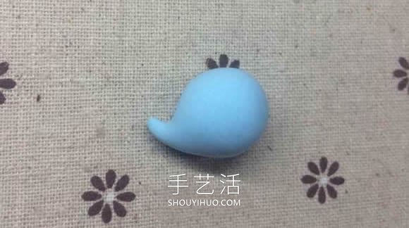 超輕粘土手工制作鯨魚禮物的做法教程 -  itrip.net.cn