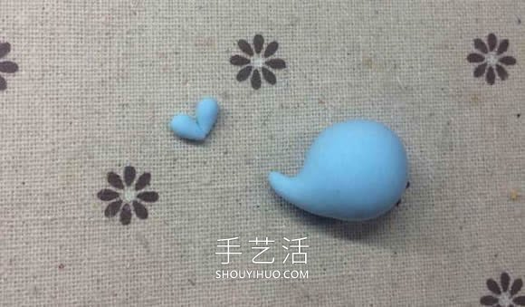 超輕粘土手工制作鯨魚禮物的做法教程 -  itrip.net.cn