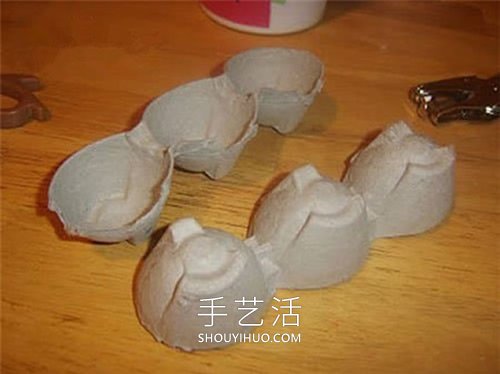 幼兒園手工制作雞蛋托雪人的做法教程 -  itrip.net.cn