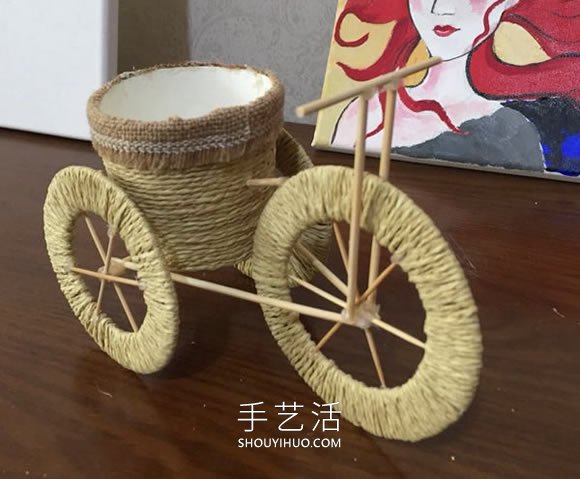 自制三輪花車模型的方法 簡單又環(huán)保省錢！ -  itrip.net.cn