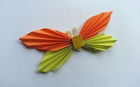 幼兒手工制作漂亮紙蝴蝶的做法教程 -  itrip.net.cn