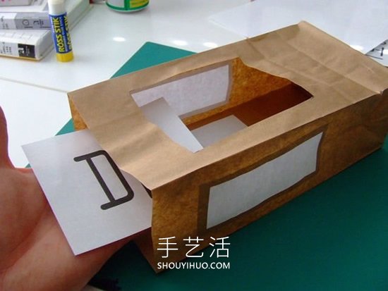 牛皮紙袋手工制作韓國(guó)風(fēng)中秋燈籠的做法教程 -  itrip.net.cn