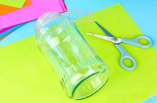 兒童手工制作萬圣節(jié)玻璃瓶木乃伊的做法教程 -  itrip.net.cn