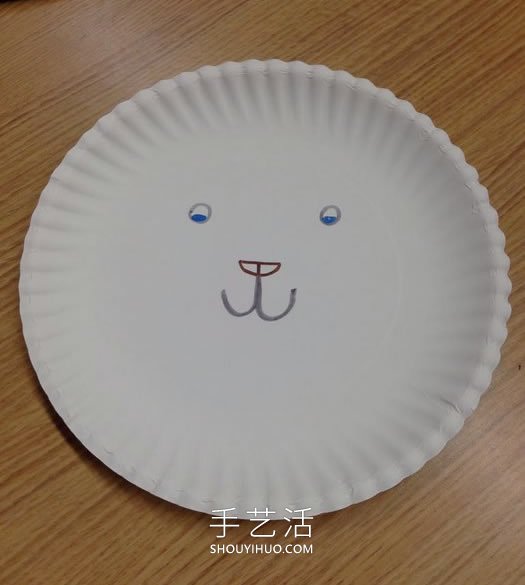 幼兒園手工制作紙盤小白兔的做法教程 -  itrip.net.cn