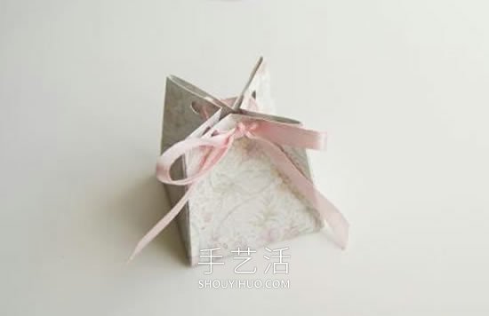 自制漂亮喜糖盒的折法帶展開(kāi)圖紙 -  itrip.net.cn