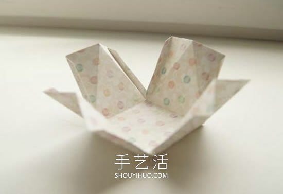 自制漂亮喜糖盒的折法帶展開(kāi)圖紙 -  itrip.net.cn