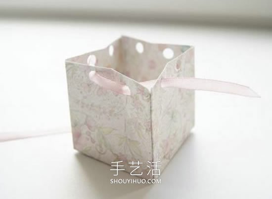 自制漂亮喜糖盒的折法帶展開(kāi)圖紙 -  itrip.net.cn